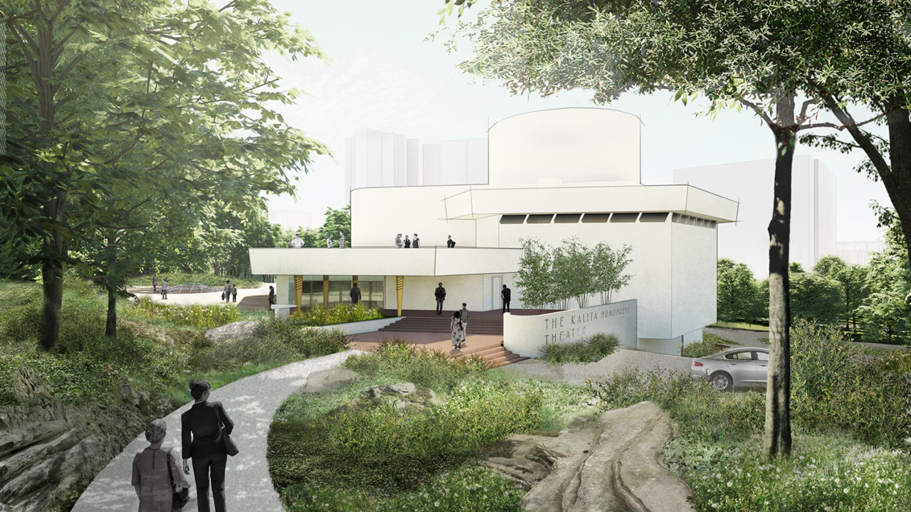 Rendering of renovated Kalita Humphreys Theater