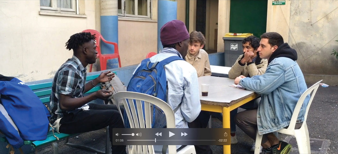 Wolff’s BESIGN students designed graphics, an app, a wearable device, and a pleasing barrier system to help keep large European plazas safe and welcoming to all.