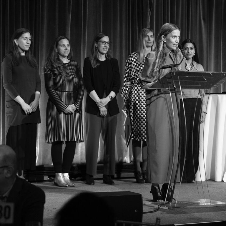 WIP Collaborative on stage at the Honors and Awards Luncheon