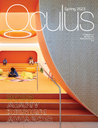 Cover of Oculus Spring 2023 magazine issue
