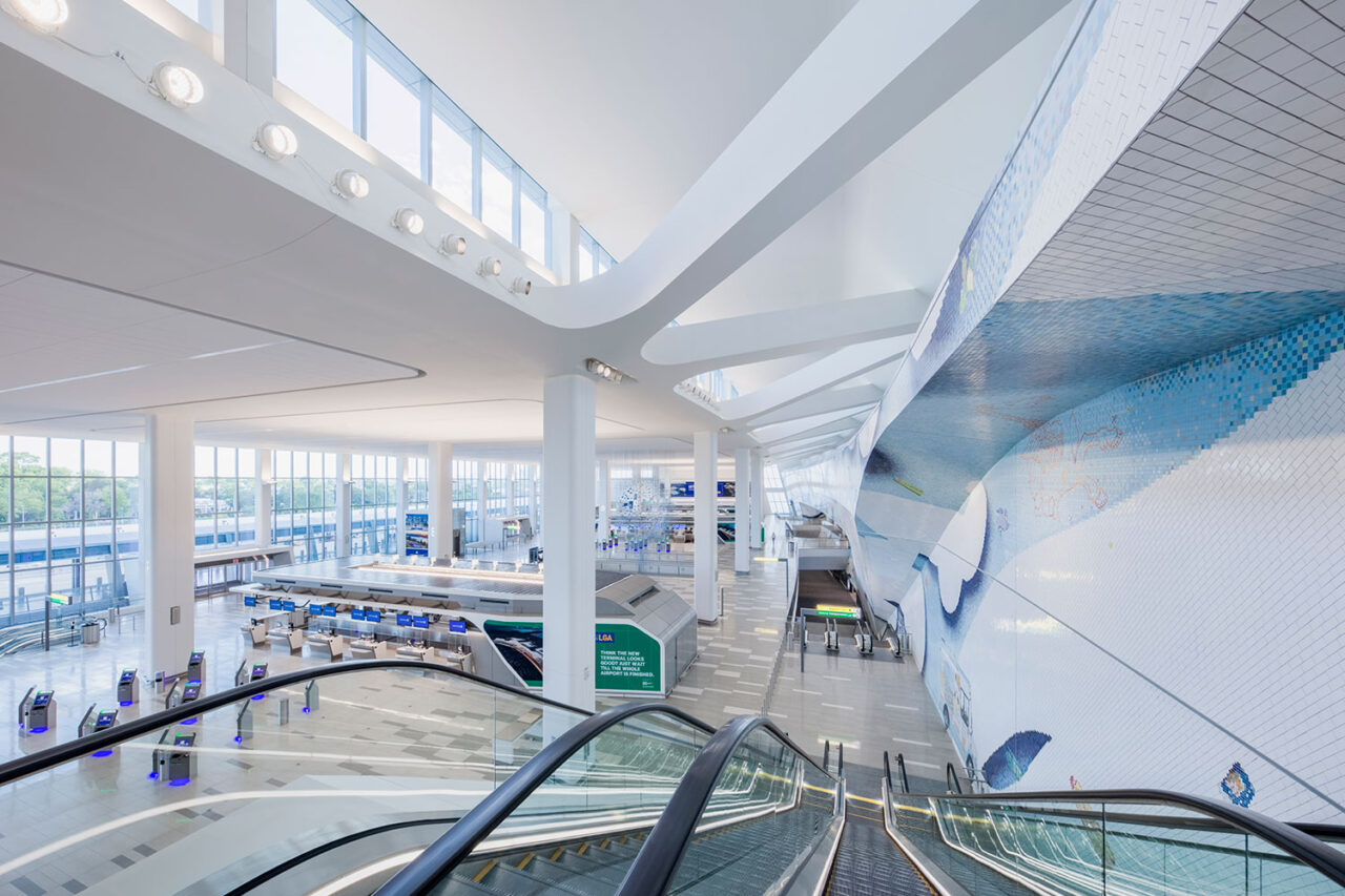 Interior of LaGuardia New Terminal B