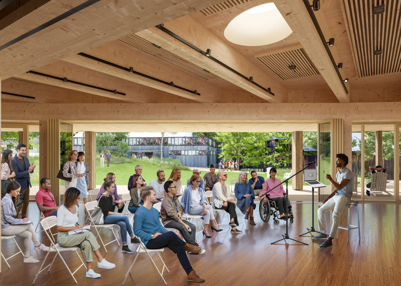 Doris Duke Theatre with Mecanoo in collaboration with Marvel. Image: Courtesy of Mecanoo and Marvel.