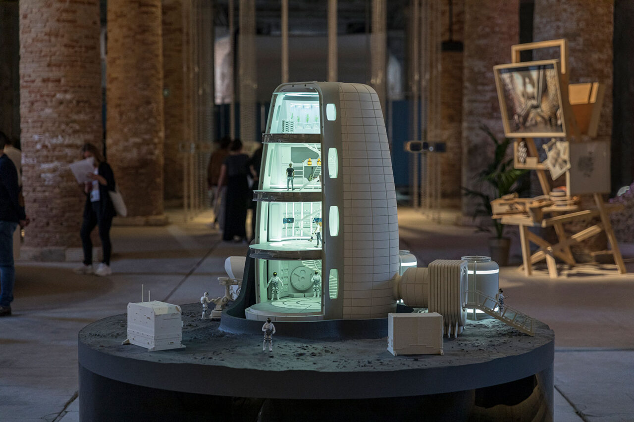 Moon Village, Moon (Image of Venice Biennale Exhibition)