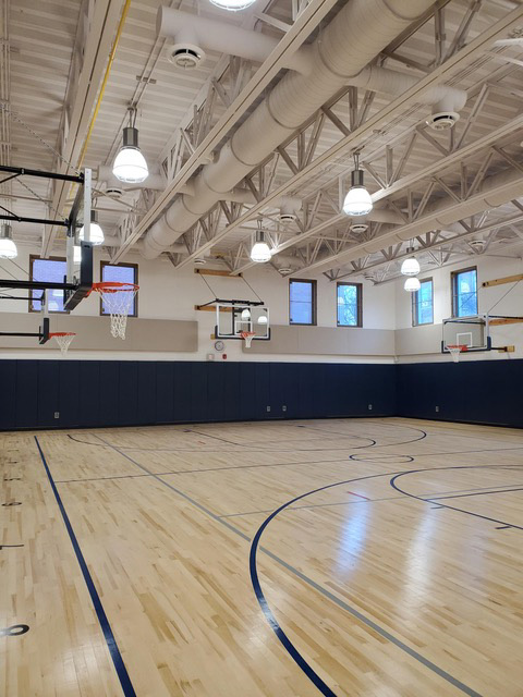 A new gymnasium at PS 17/IS 577 in Brooklyn
