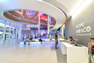 Interior of Colégio Dom Bosco, Sao Luis, Maranhao, Brazil