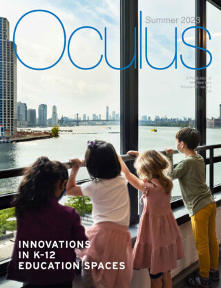 Cover of the summer 2023 issue of Oculus Magazine