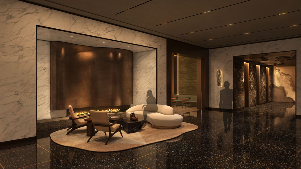 55 Broad Street office-to-residential conversion designed by CetraRuddy.