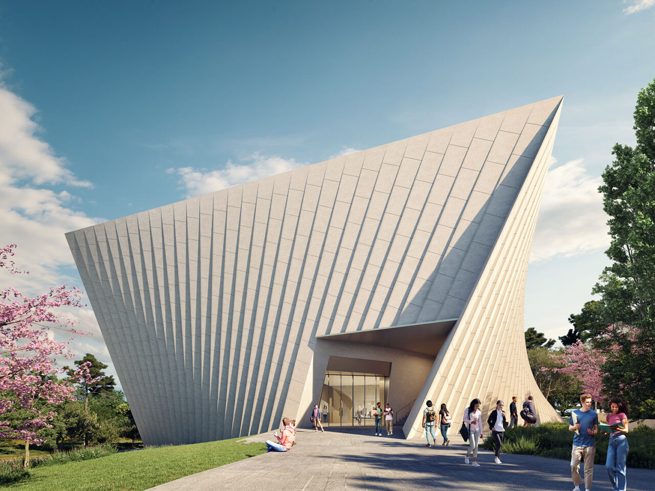 Studio Libeskind is designing the Albert Einstein House on the campus of Hebrew University in Jerusalem.