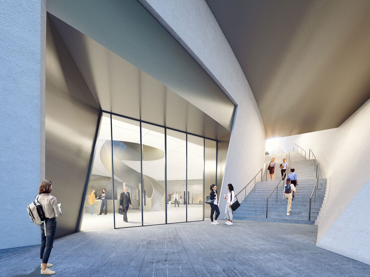 Studio Libeskind is designing the Albert Einstein House on the campus of Hebrew University in Jerusalem.