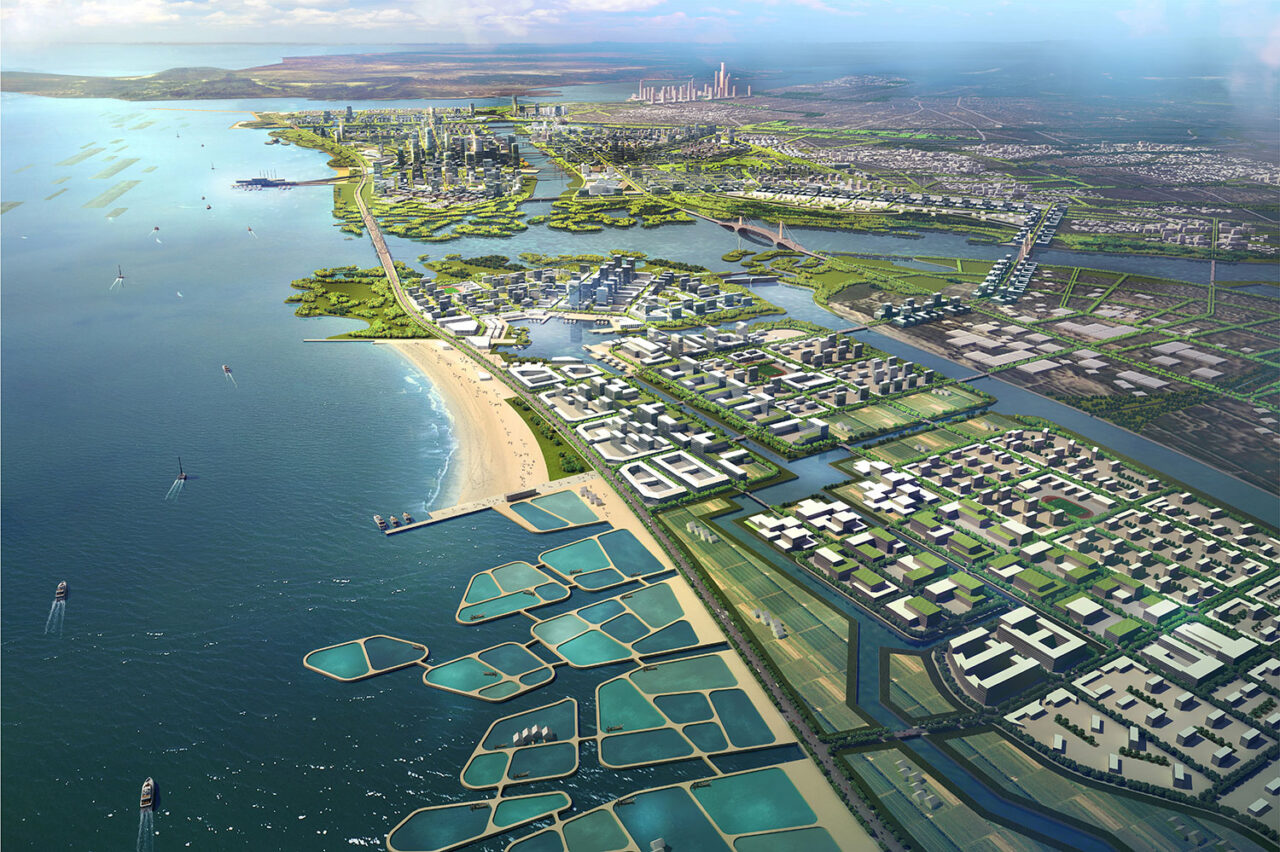 One Shantou: Restoring a blue and green economy, International Society of City and Regional Planners (ISOCARP) Urban Design Competition, Shantou, Guangdong, PRC, NBBJ.