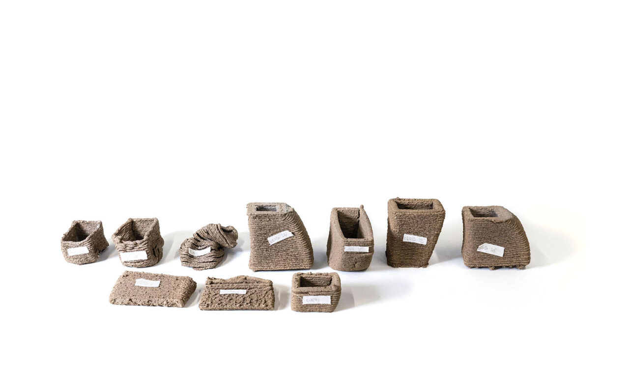 Experimenting with 3D-printed New York soil