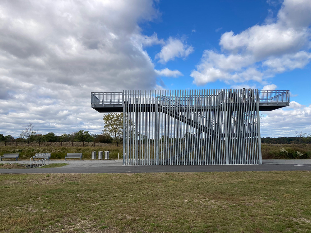 Freshkills Park bird tower by Field Operations. Photo: Courtesy of Tsutomu Bessho, Field Operations.