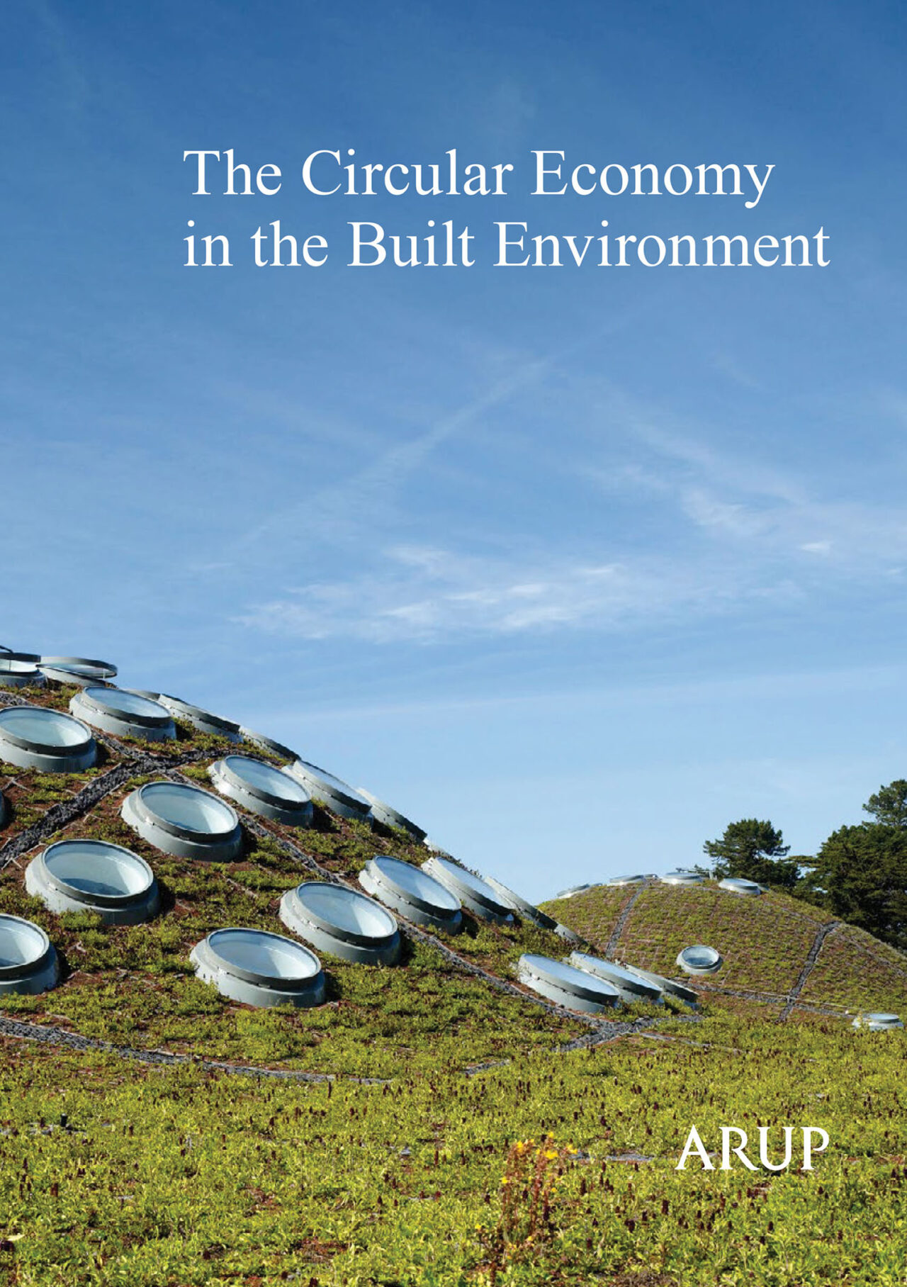 The cover of a report by Arup, The Circular Economy in the Built Environment