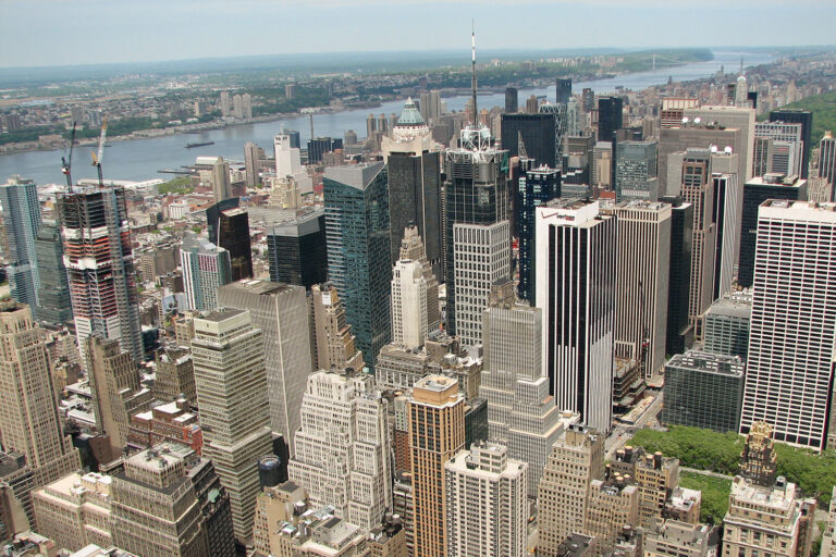 New York City view from the Empire State Building