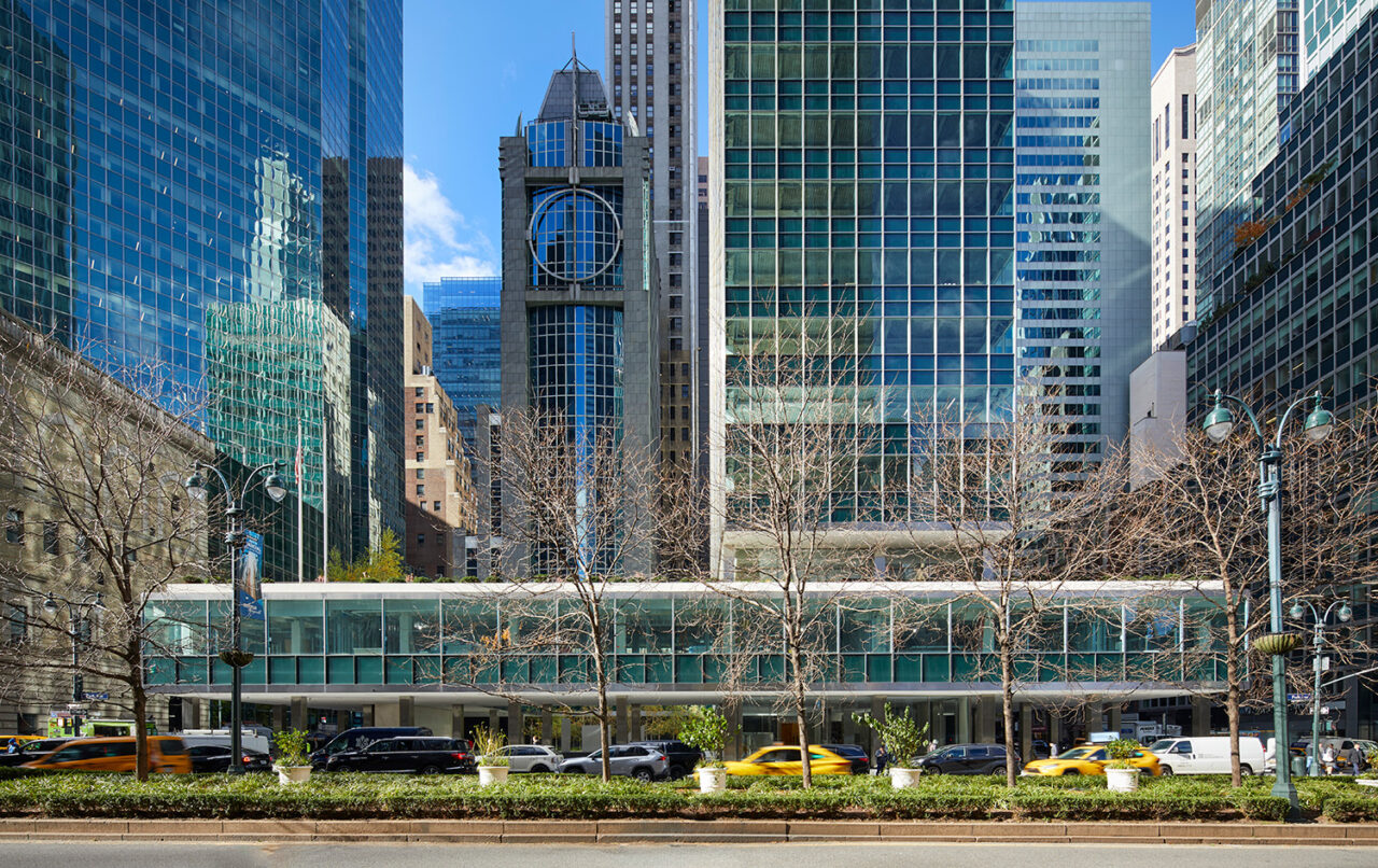 Lever House, designed by SOM. Photo: Lucas Blair Simpson, courtesy of SOM.