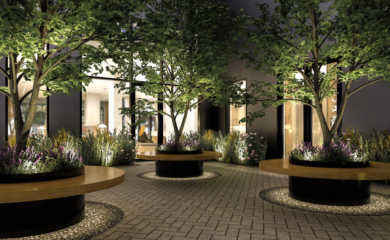 Courtyard of 101 Fleet Place