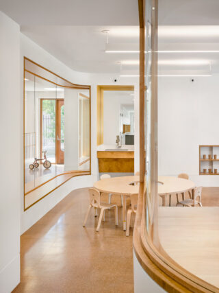 Interior of Schiff House Daycare Center at CCNY