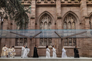 Trinity Church Wall Street in New York