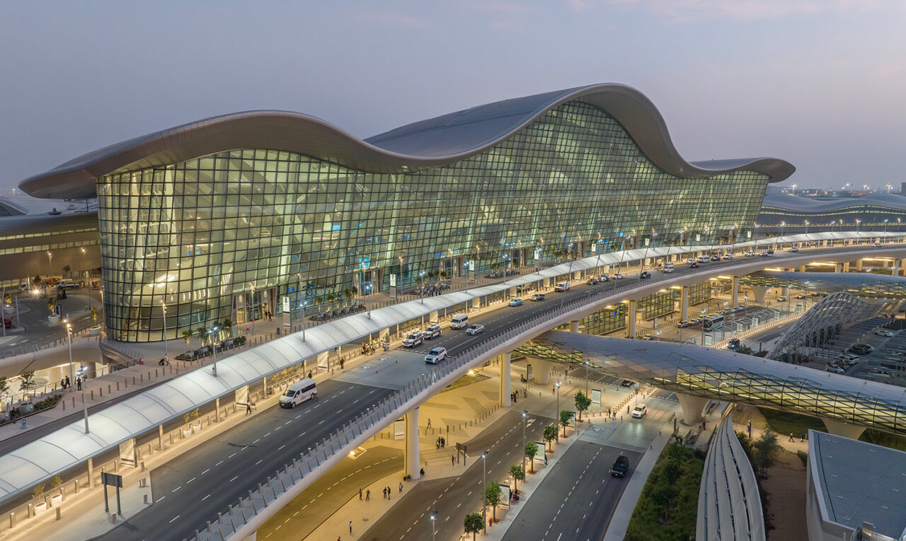 Zayed International Airport exterior
