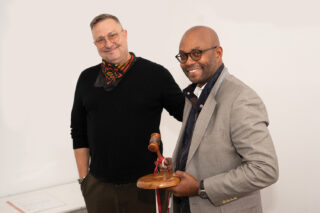 2023 AIANY President Matthew Bremer, AIA and 2024 AIANY President Gregory T. Switzer, AIA, NOMA, NCARB