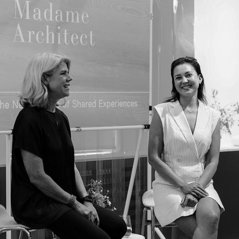 Julia Gamolina interviewing Molly McGowan