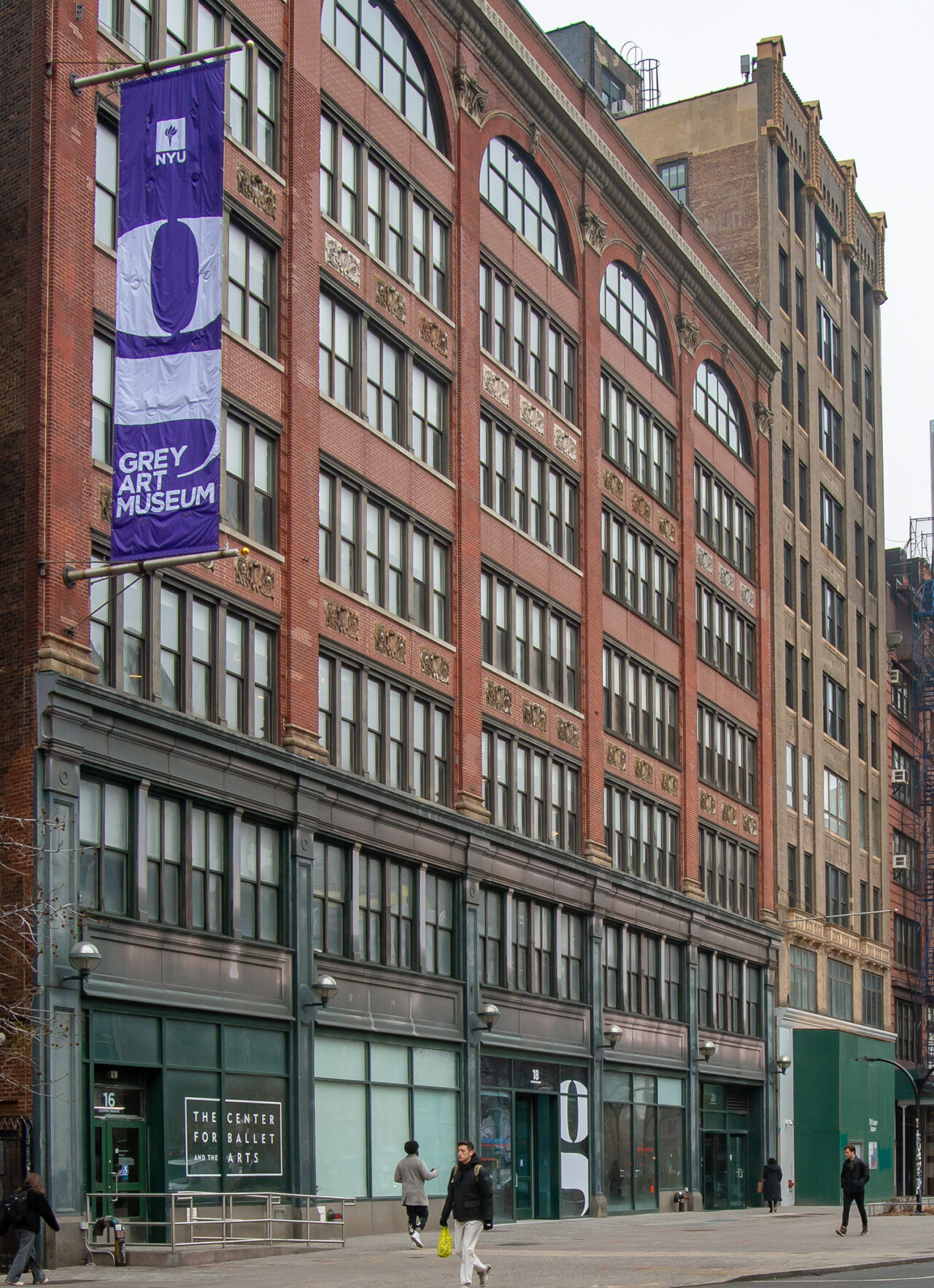 Grey Art Museum exterior in New York, NY