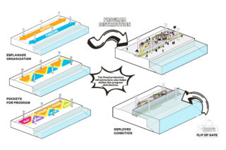 Brooklyn Bridge-Montgomery Coastal Resilience illustration