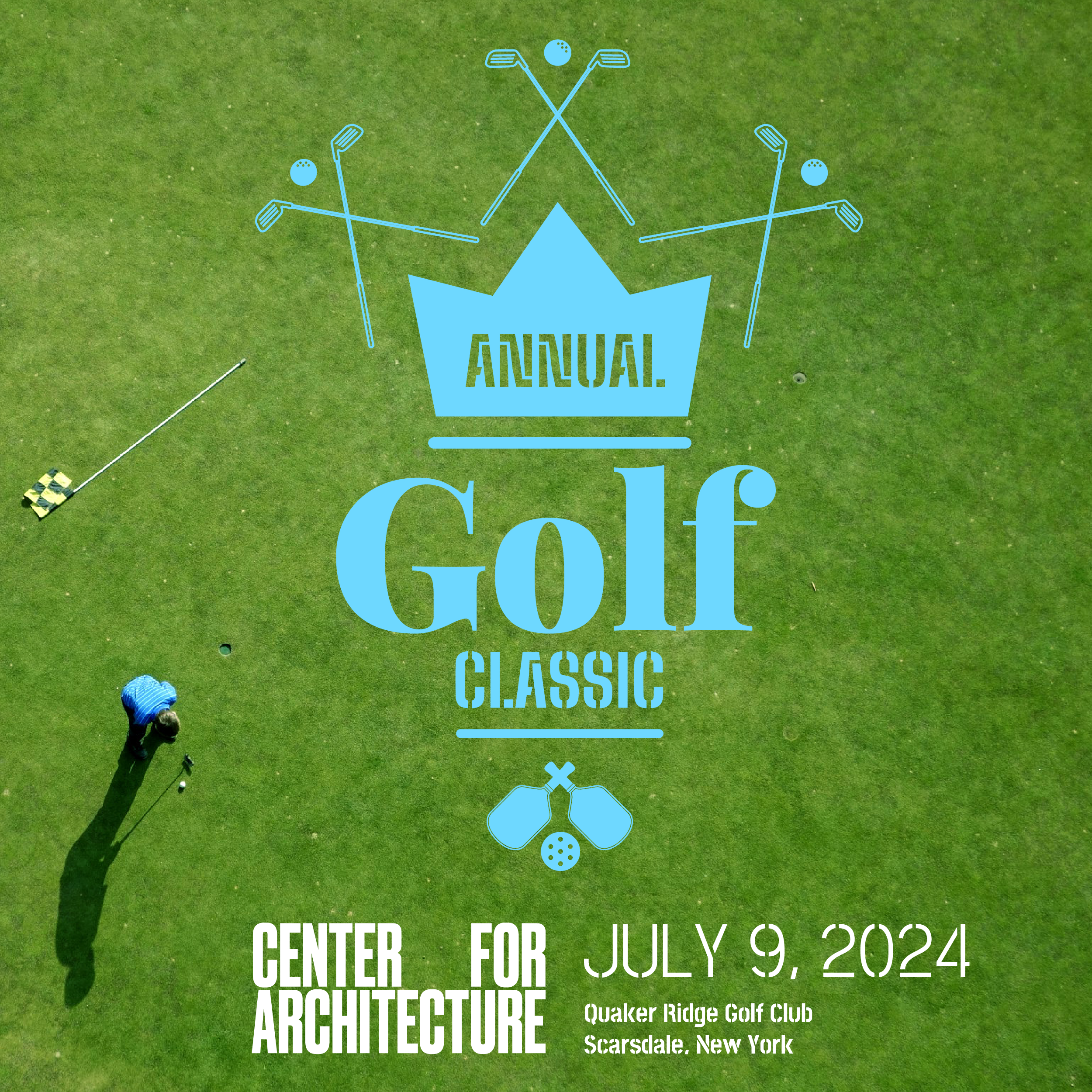 Annual Golf Classic 2024 promotional graphic