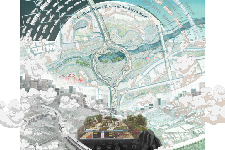 Conflux: Where Rivers of the Bronx Meet illustration