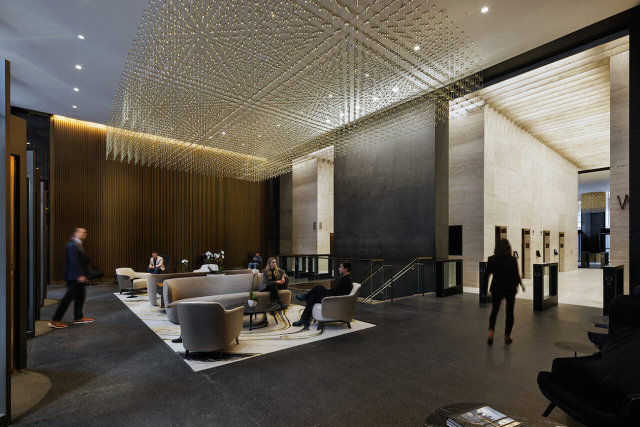 51 West 52nd Street lobby by Vocon and MdeAS