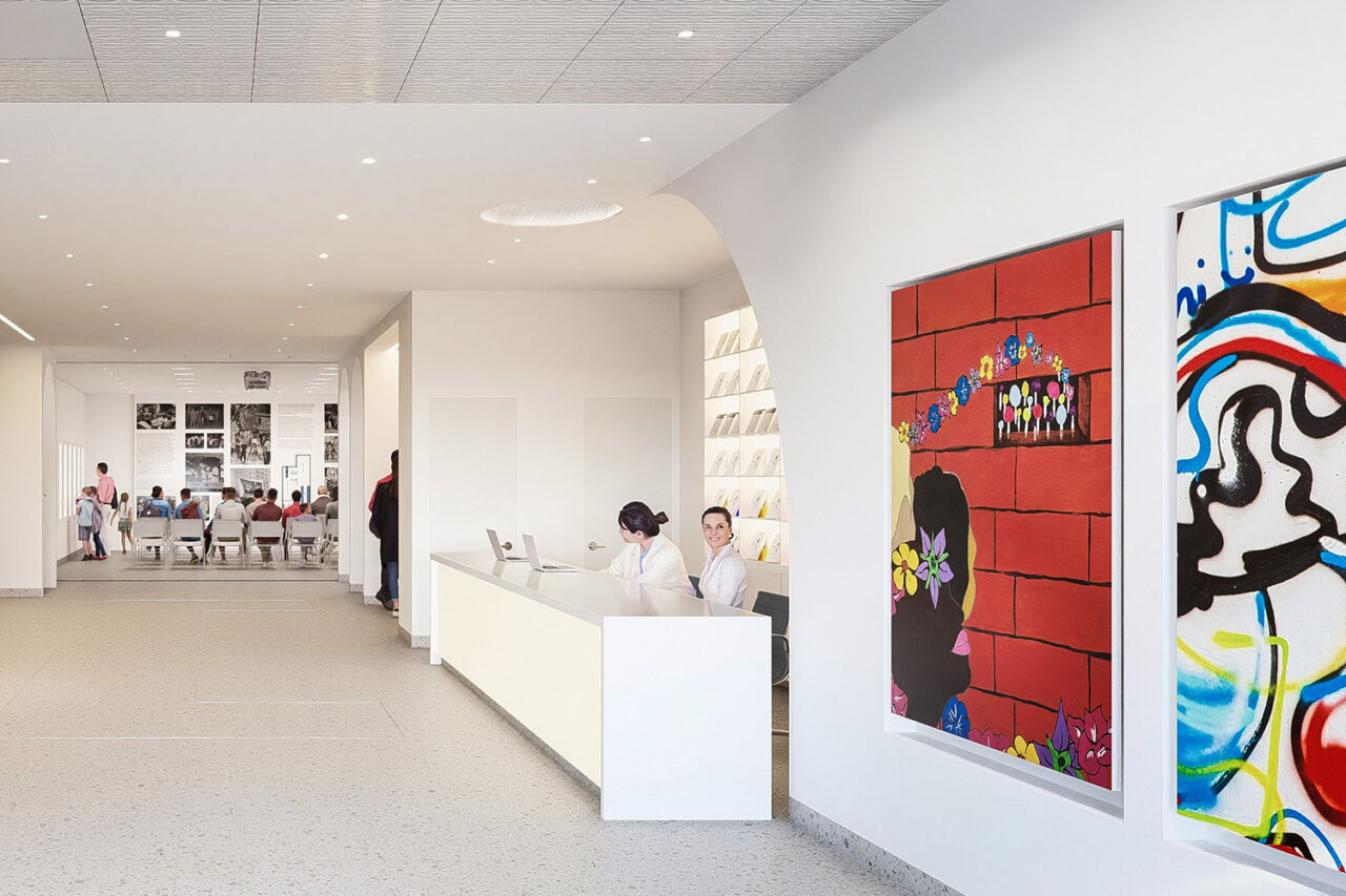 Stonewall National Monument Visitor Center interior