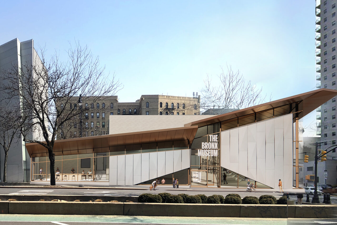 The Bronx Museum's Grand Concourse rendering