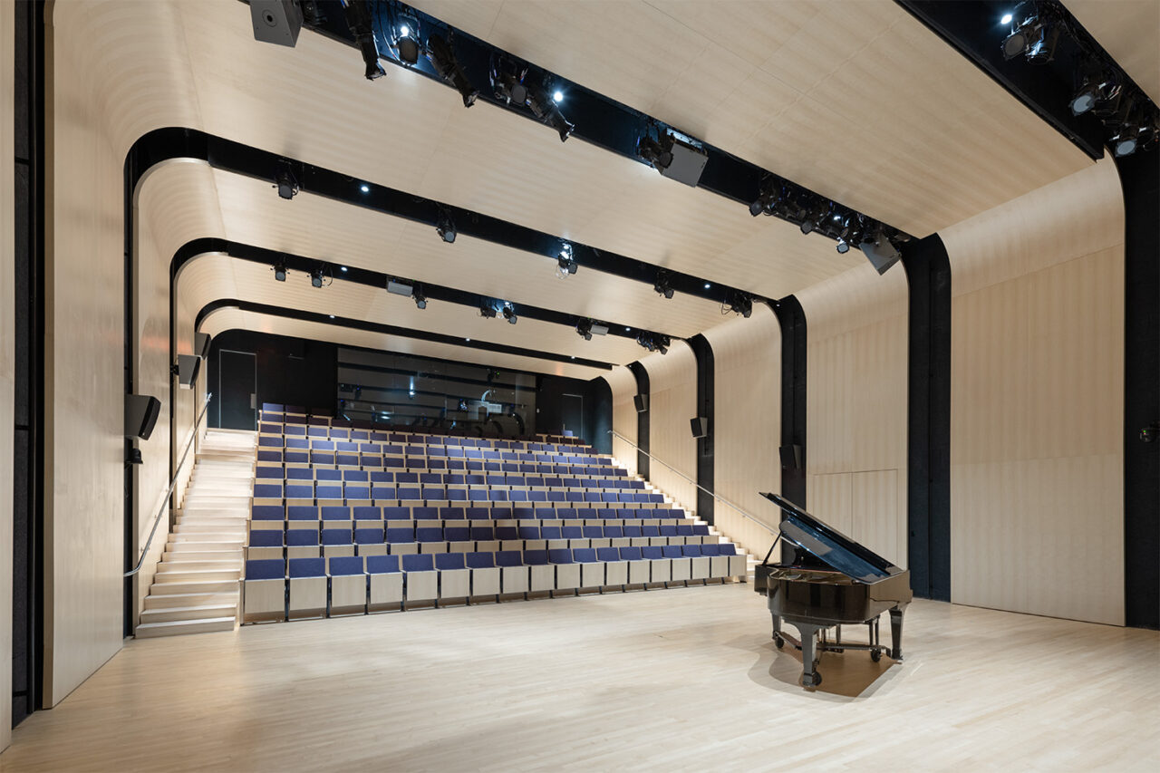 Korean Cultural Center music hall interior