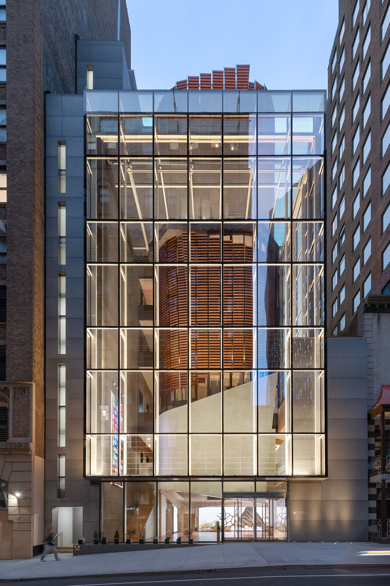 Korean Cultural Center by SAMOO Architects & Engineers in New York, NY. Photo: © Chuck Choi.