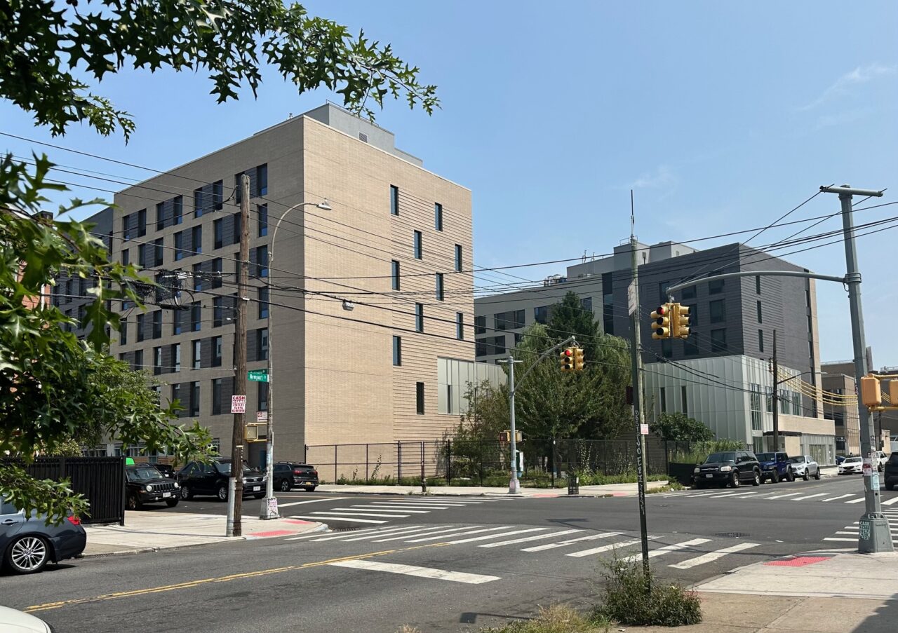 The Bridge, an affordable housing project in Brownsville, Brooklyn, by Think! Architecture and Design.