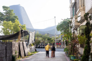 Kaohsiung Port Terminal from a distant street.