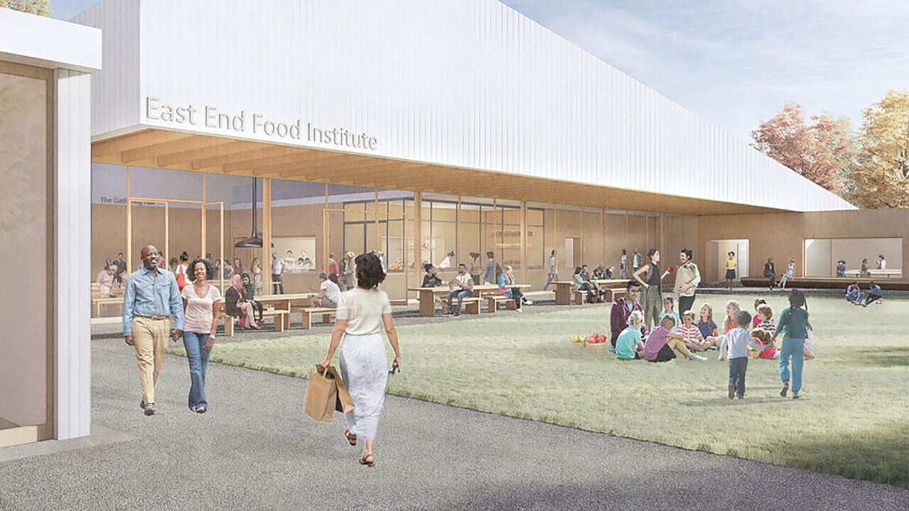 Garnett.DePasquale designed a master plan for the East End Food Hub in Riverhead, New York. The campus and the organization behind it support the East End's vibrant food producers, connecting them with local resources and customers.