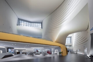 Kaohsiung Port Terminal interior.