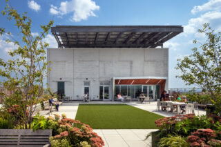 Exterior shot of roof of Casa Celina