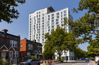 Exterior shot of Casa Celina from the street