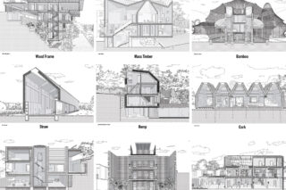 Biogenic House section illustrations/diagrams