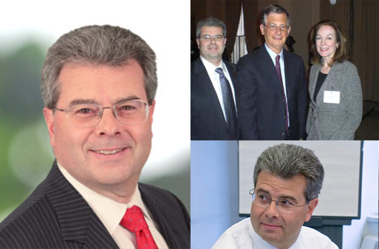 Three-photo collage of Paul Bello.