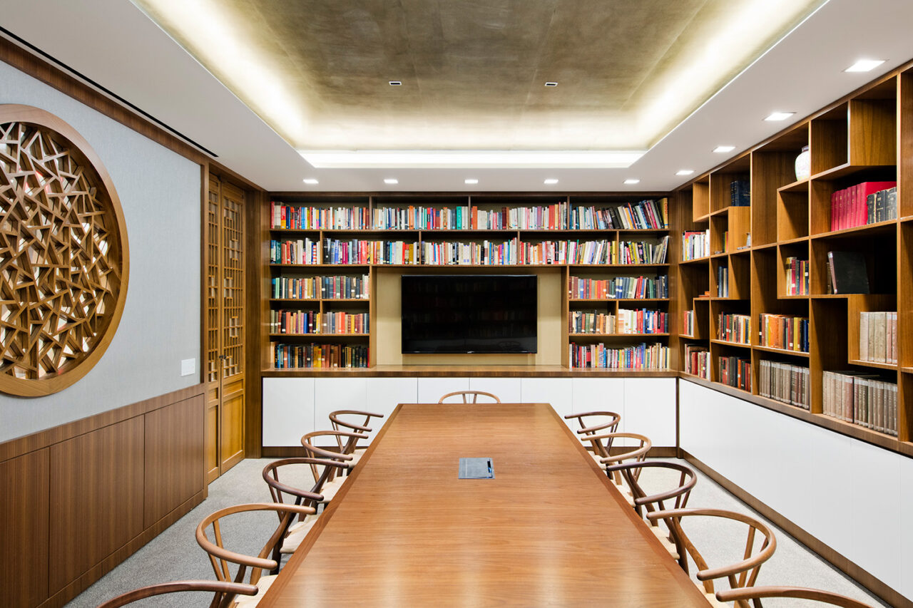 China Institute meeting room.