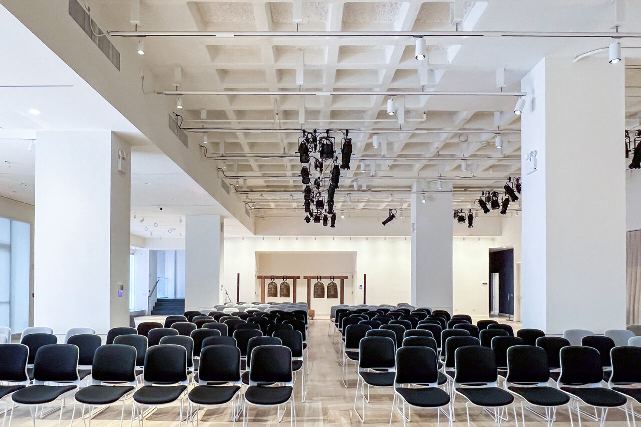 China Institute presentation room.