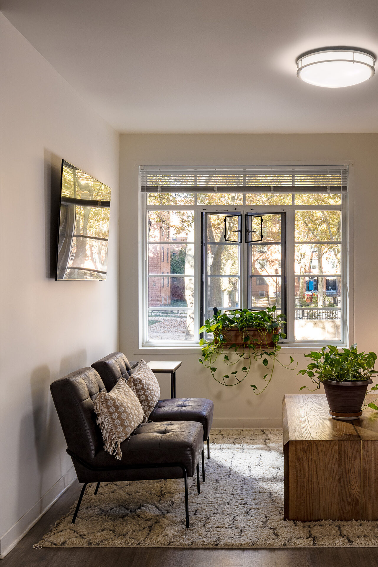 Harlem River Houses renovation by Curtis + Ginsberg Architects in New York, NY. Photo: Alexander Severin Architectural Photography.