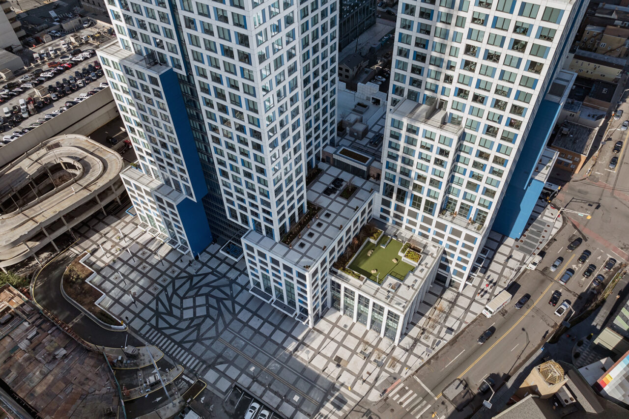 Journal Squared by Handel Architects and HWKN in Jersey City, NJ. Photo: Colin Miller.