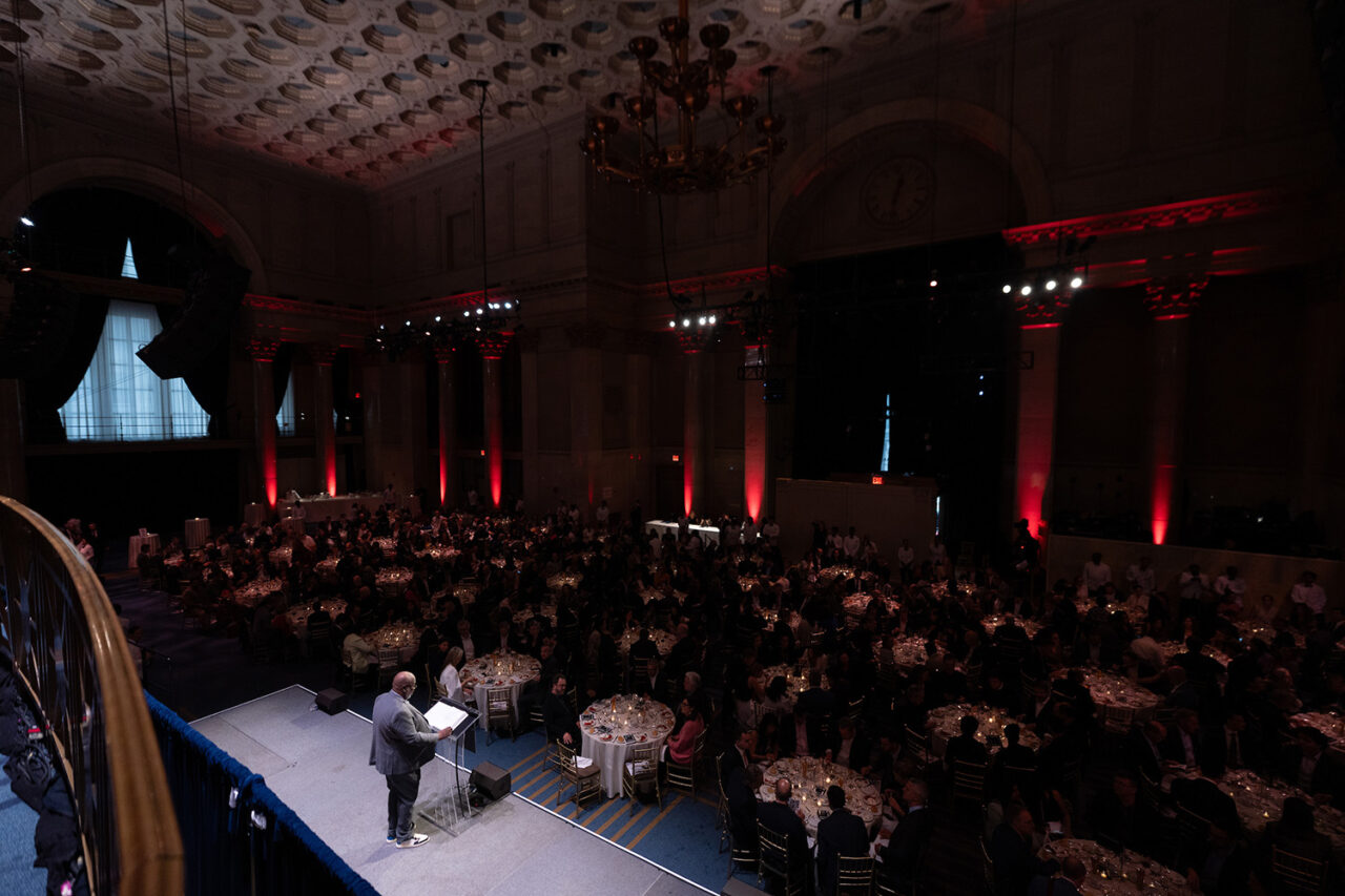 Aerial view at Cipriani Wall Street.