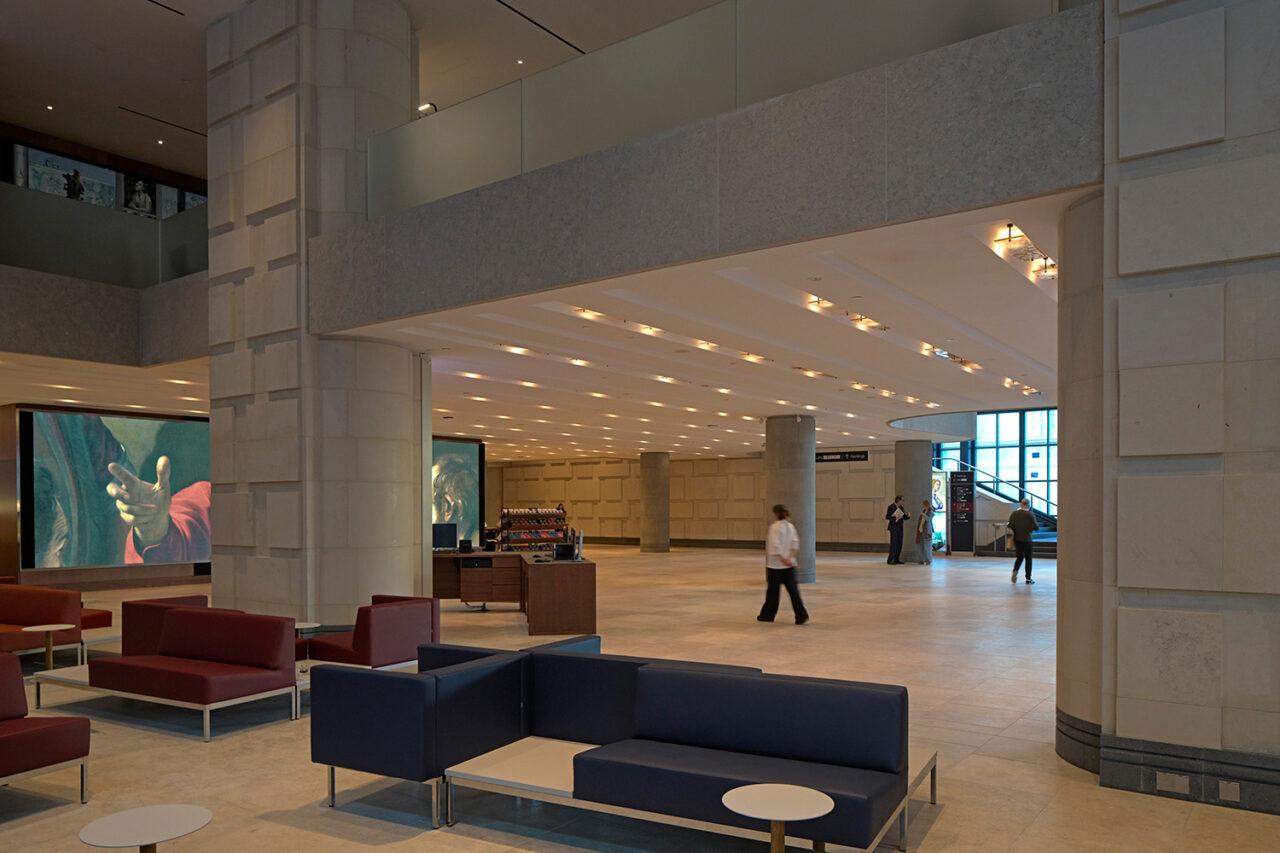 The National Gallery in London's Sainsbury Wing by Selldorf Architects in London, England. Photo: Edmund Sumner.