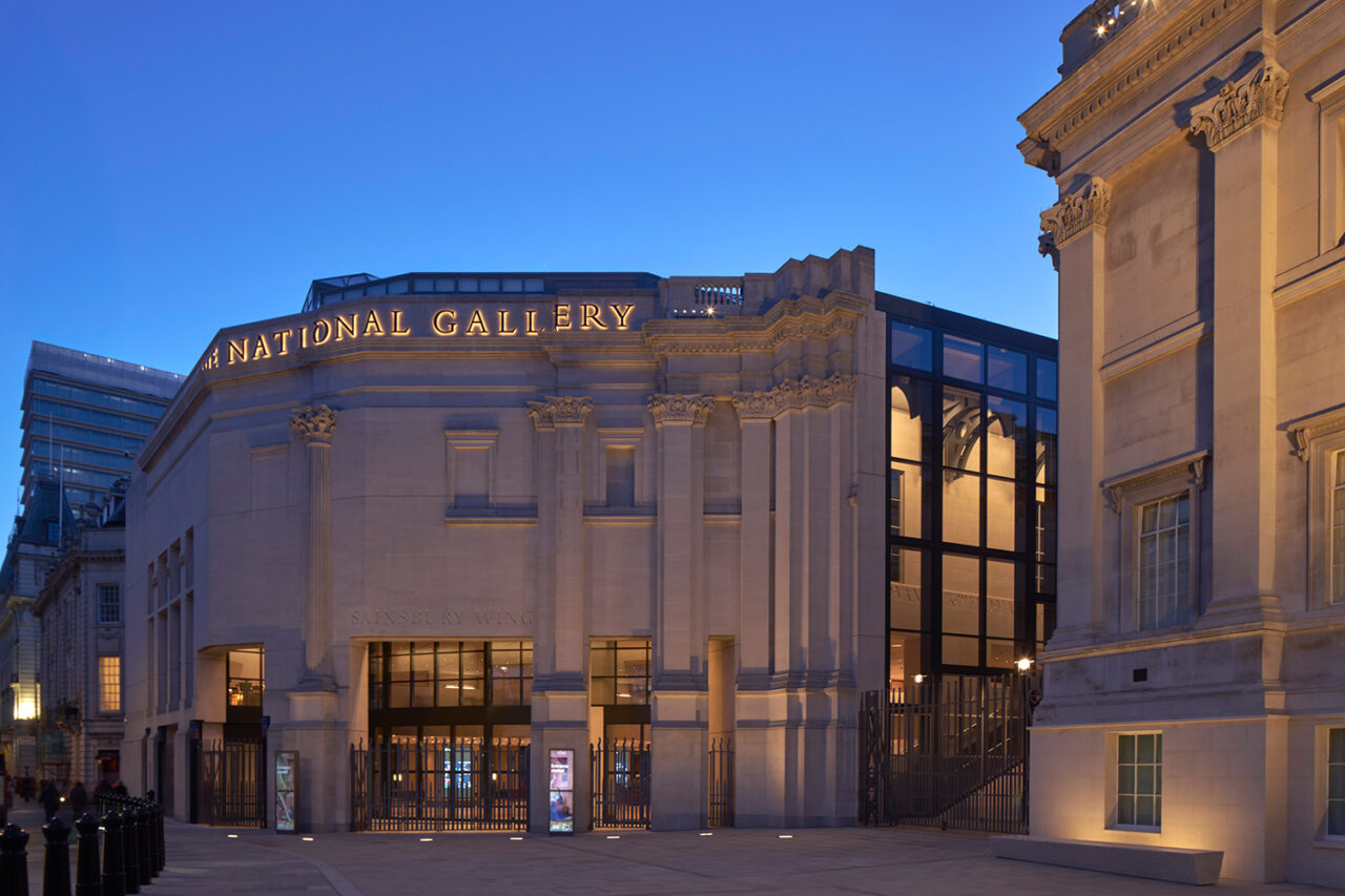 The National Gallery in London's Sainsbury Wing by Selldorf Architects in London, England. Photo: Edmund Sumner.