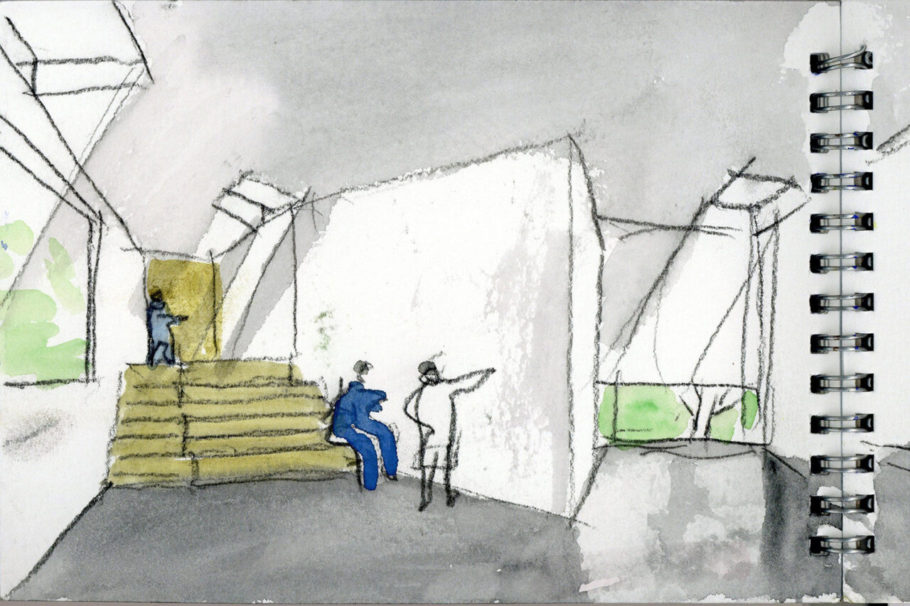 'Z' Space by Steven Holl Architects in Pound Ridge, NY. Image: Steven Holl Architects.
